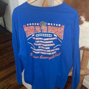 RARE Vintage Urban Meyer Florida Tribute Shirt